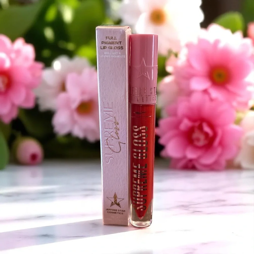 💎 Jeffree Star Cosmetics Supreme Gloss in Red Affair Full-Size New In Box